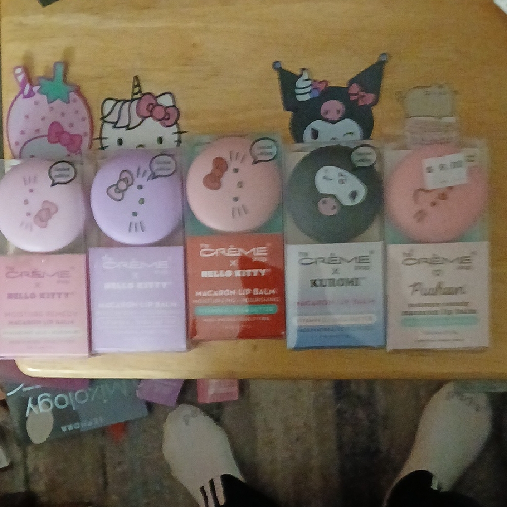 Crème x Hello Kitty Macaron Lip Balm Set